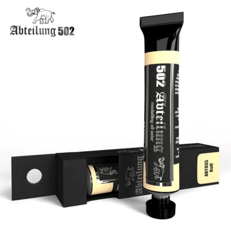 AK Interactive Hobby Abteilung 502 - Modelling Oil Color - Buff