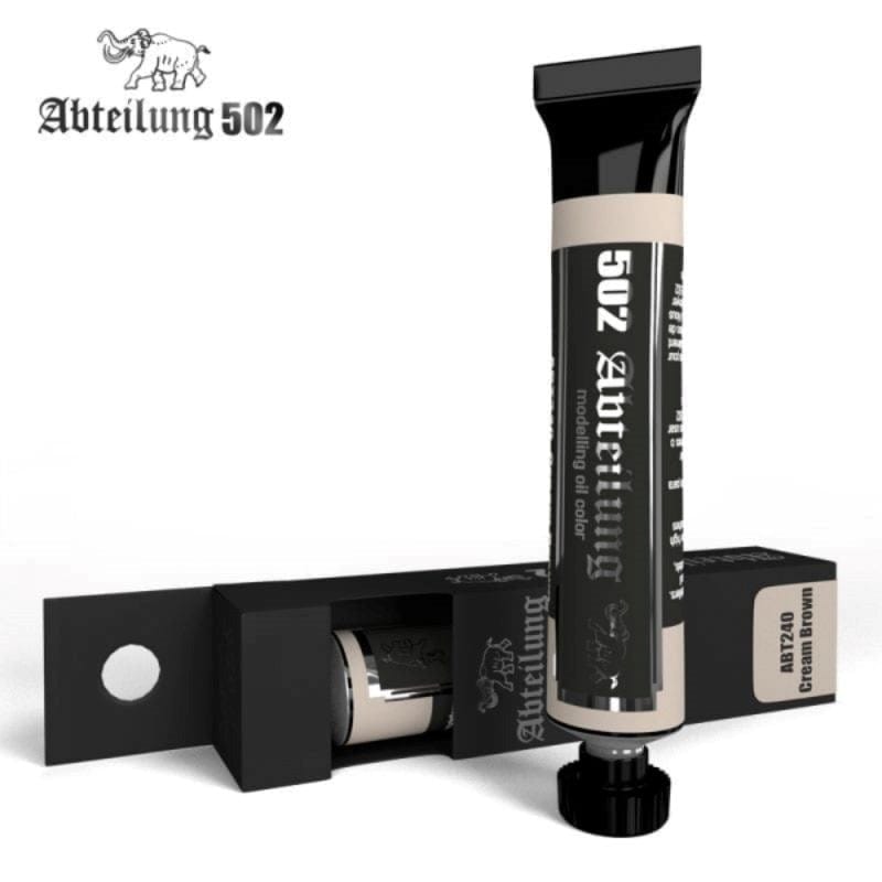 AK Interactive Hobby Abteilung 502 - Modelling Oil Color - Cream Brown