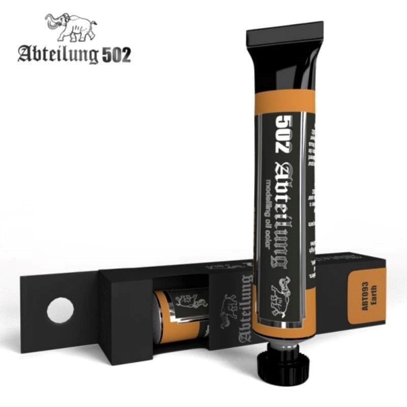 AK Interactive Hobby Abteilung 502 - Modelling Oil Color - Earth