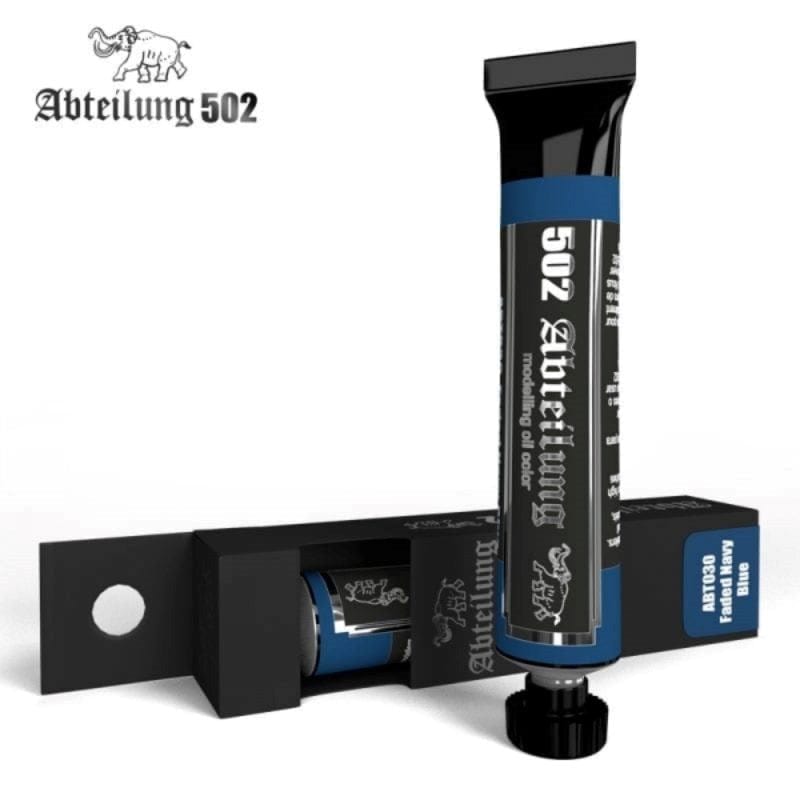 AK Interactive Hobby Abteilung 502 - Modelling Oil Color - Faded Navy Blue