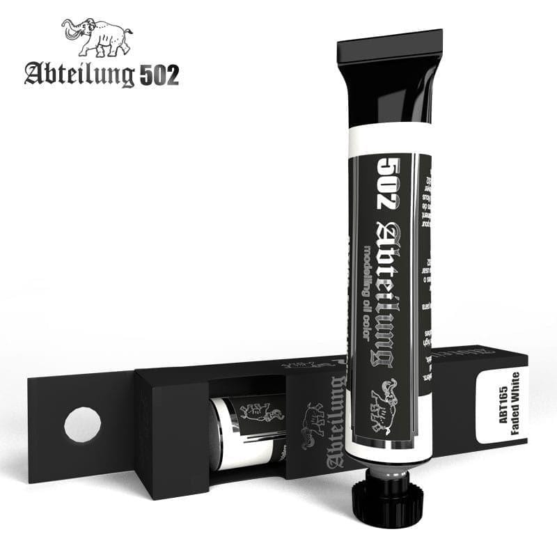 AK Interactive Hobby Abteilung 502 - Modelling Oil Color - Faded White