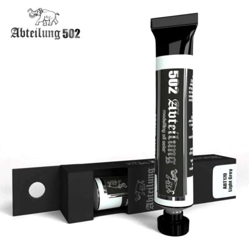 AK Interactive Hobby Abteilung 502 - Modelling Oil Color - Light Grey