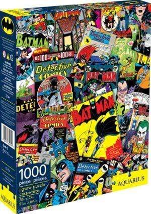 DC Comics - Batman Retro Collage (1000pc) Aquarius