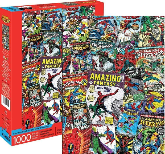 Marvel Comics - Spiderman Collage (1000pc) Aquarius