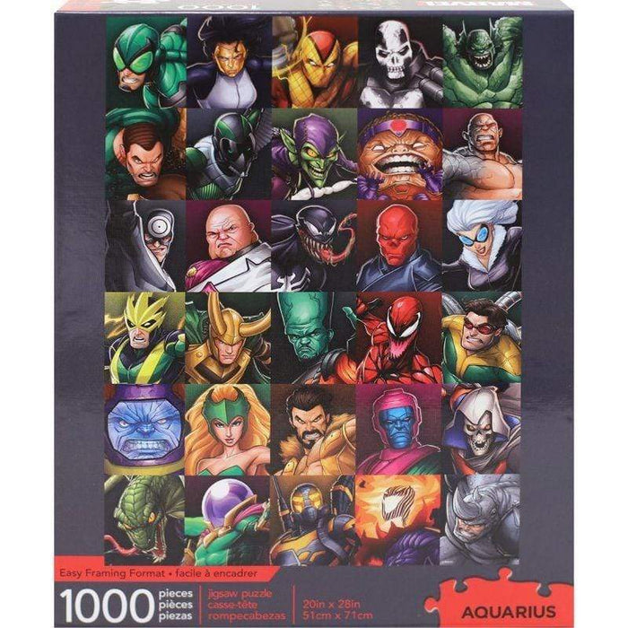 Marvel Comics - Villains Collage (1000pc) Aquarius