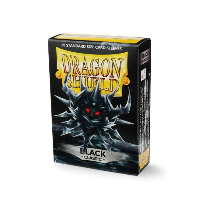 Dragon Shield Sleeves - Classic Black (60) - 63x88 mm