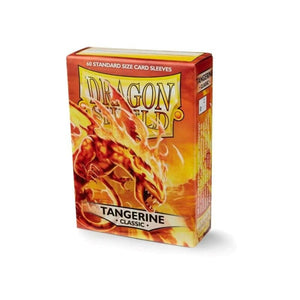 Arcane Tinmen Living Card Games Dragon Shield Sleeves - Classic Tangerine (60) - 63x88 mm