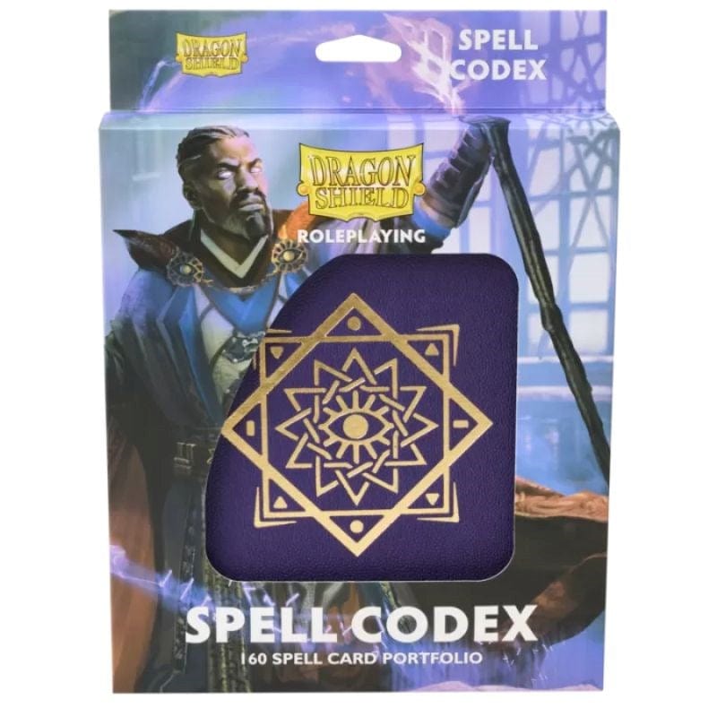 Arcane Tinmen Roleplaying Games Dragon Shield - Roleplaying Spell Codex - Arcane Purple