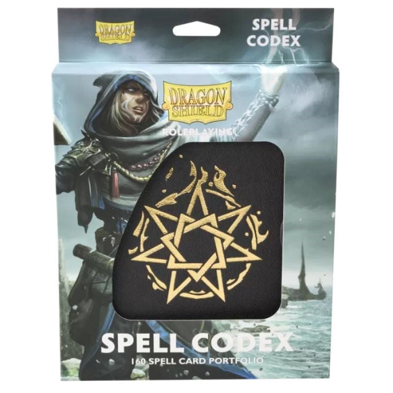 Arcane Tinmen Roleplaying Games Dragon Shield - Roleplaying Spell Codex - Iron Grey
