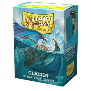 Arcane Tinmen Trading Card Games Card Sleeves - Dragon Shield - Dual Matte Glacier Minion (100) (63x88mm)