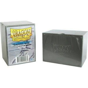Arcane Tinmen Trading Card Games Deck Box - Dragon Shield - Silver