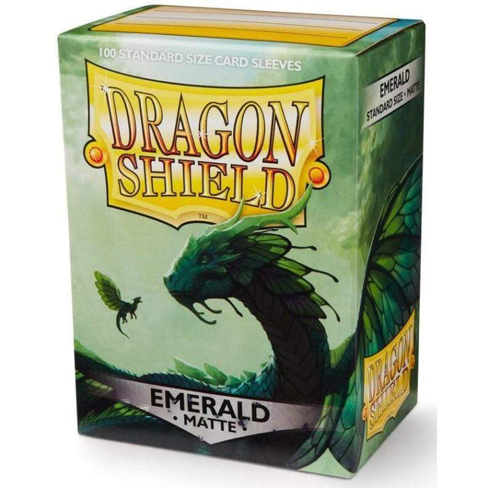 Dragon Shield Sleeves Emerald Matte (100) - 63x88 mm