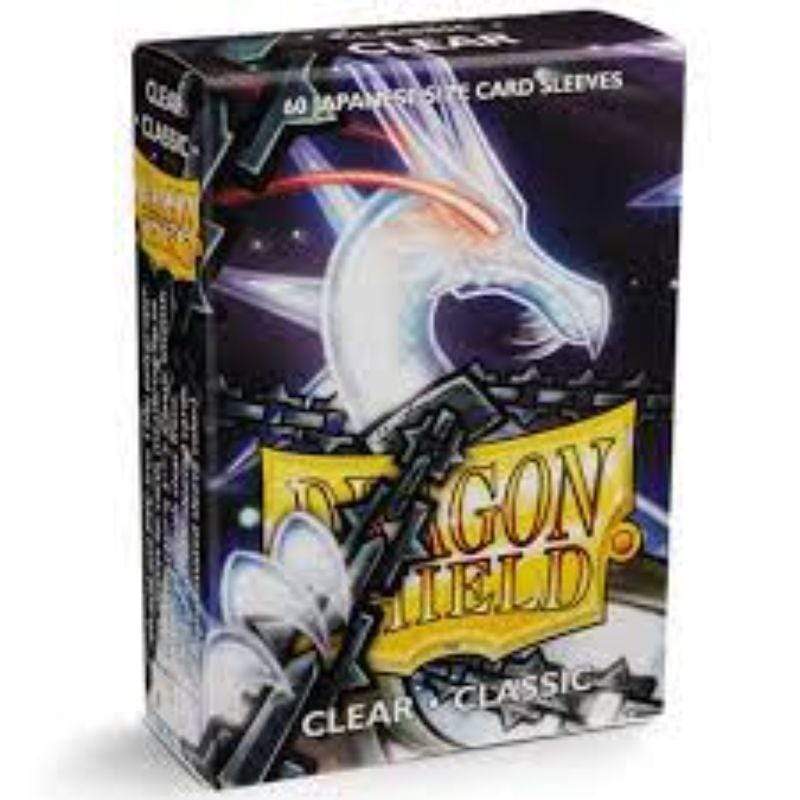 Arcane Tinmen Trading Card Games Dragon Shield Sleeves Japanese Clear Classic (60) - 59x86mm
