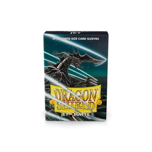 Arcane Tinmen Trading Card Games Dragon Shield Sleeves - Japanese - Jet Matte (60) (59x86mm)