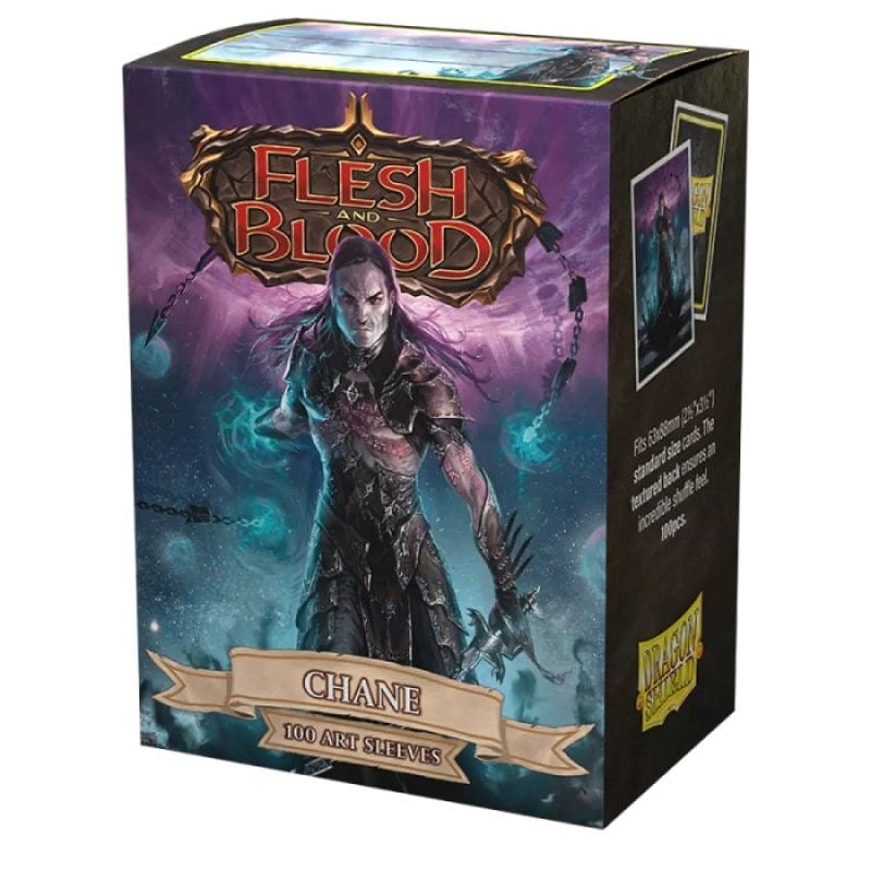 Arcane Tinmen Trading Card Games Dragon Shield Sleeves - Matte Art Flesh and Blood Chane (100)