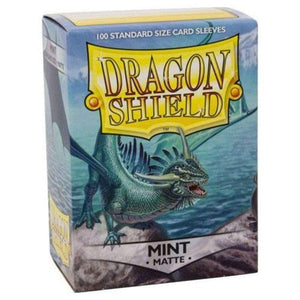 Arcane Tinmen Trading Card Games Dragon Shield Sleeves Mint Matte (100) - 63x88 mm
