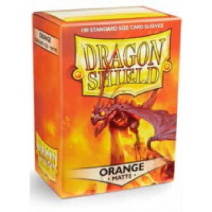 Dragon Shield Sleeves Orange Matte (100) - 63x88 mm