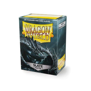 Arcane Tinmen Trading Card Games Dragon Shield Sleeves - Slate Matte (100) 63x88mm