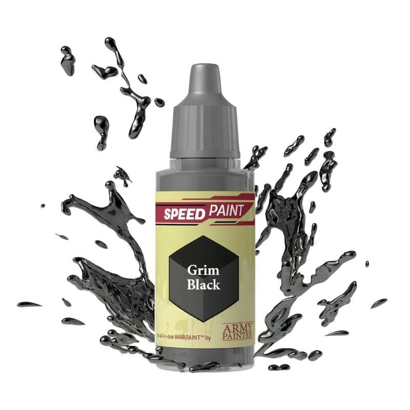 Army Painter Hobby Army Painter Speedpaint - Grim Black 18ml