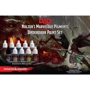 Army Painter Hobby D&D Nolzurs Marvelous Pigments Underdark Paint Set