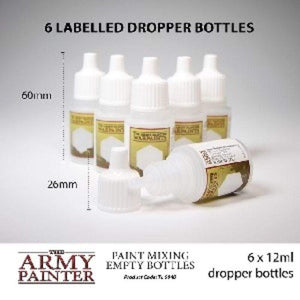 Army Painter Hobby The Army Painter - Empty Paint Mixing Bottles