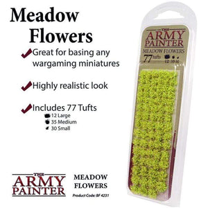 Army Painter Miniatures Battlefields - Meadow Flowers 77pc (Army Painter Blister)