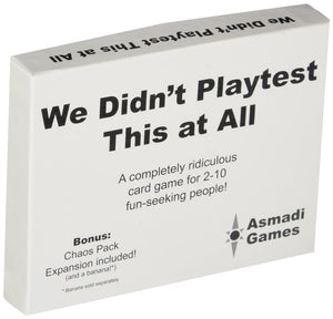 Asmadi Games Board & Card Games We Didn't Playtest this at all