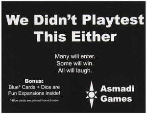 Asmadi Games Board & Card Games We Didn't Playtest This Either