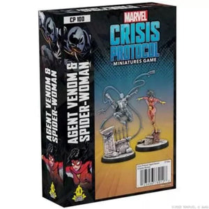 Atomic Mass Games Miniatures Marvel Crisis Protocol Miniatures Game - Agent Venom & Spider-Woman (10/02 release)