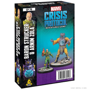 Atomic Mass Games Miniatures Marvel Crisis Protocol Miniatures Game - Baron Strucker & Arnim Zola