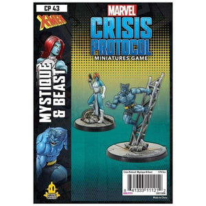 Atomic Mass Games Miniatures Marvel Crisis Protocol Miniatures Game - Beast and Mystique Expansion