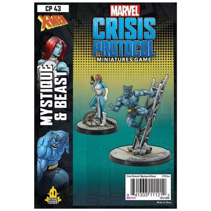Marvel Crisis Protocol Miniatures Game - Beast and Mystique Expansion