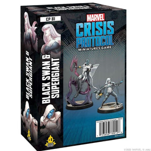 Atomic Mass Games Miniatures Marvel Crisis Protocol Miniatures Game - Black Swan and Supergiant Expansion