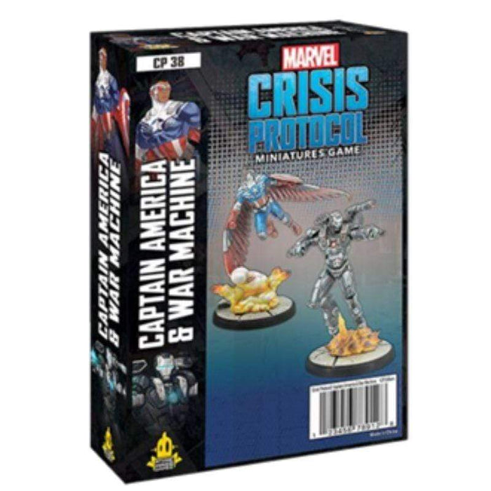 Marvel Crisis Protocol Miniatures Game - Captain America and War Machine Expansion