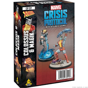Atomic Mass Games Miniatures Marvel Crisis Protocol Miniatures Game - Colossus and Magik