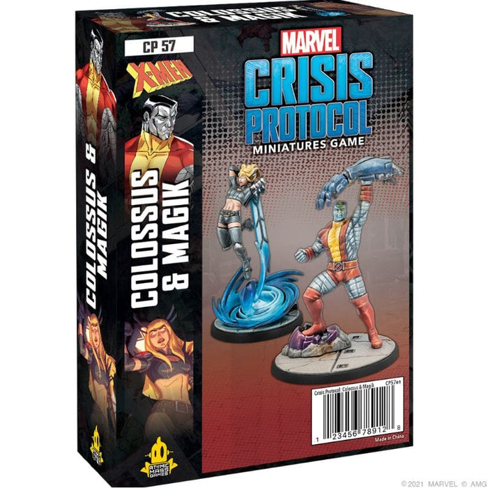 Marvel Crisis Protocol Miniatures Game - Colossus and Magik