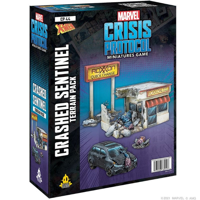 Marvel Crisis Protocol Miniatures Game - Crashed Sentinel Terrain Pack