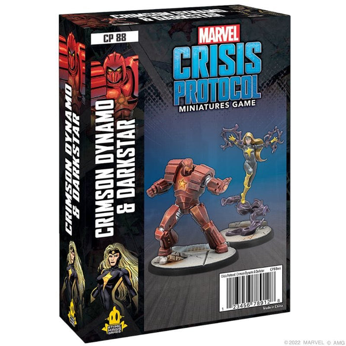Marvel Crisis Protocol Miniatures Game - Crimson Dynamo & Dark Star