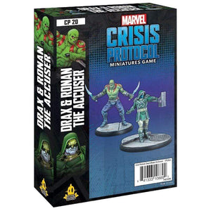 Atomic Mass Games Miniatures Marvel Crisis Protocol Miniatures Game - Drax & Ronan the Accuser Expansion