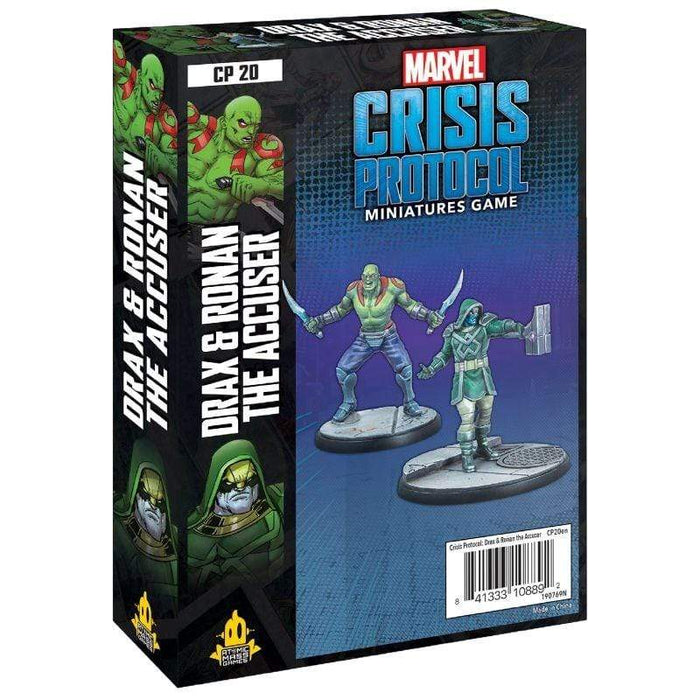 Marvel Crisis Protocol Miniatures Game - Drax & Ronan the Accuser Expansion