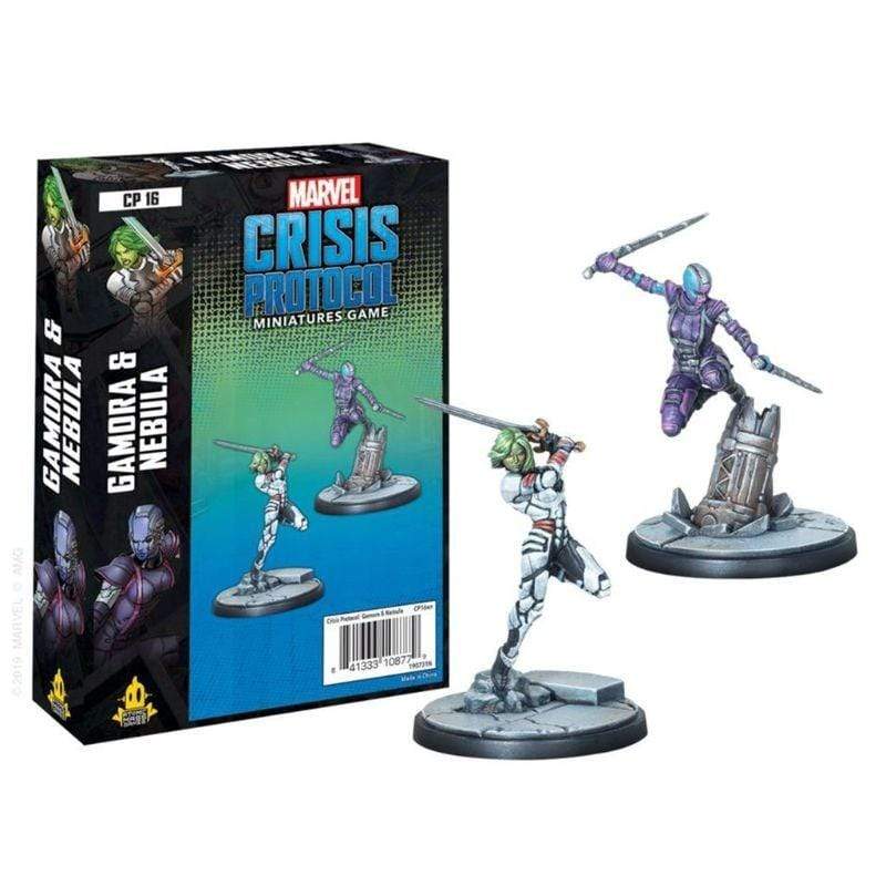 Atomic Mass Games Miniatures Marvel Crisis Protocol Miniatures Game â Gamora and Nebula Expansion