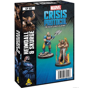 Atomic Mass Games Miniatures Marvel Crisis Protocol Miniatures Game - Heimdall & Skurge (08/07 release)