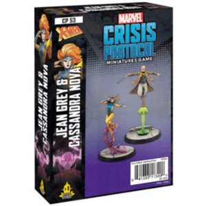 Atomic Mass Games Miniatures Marvel Crisis Protocol Miniatures Game - Jean Grey and Cassandra Nova Expansion