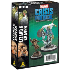 Atomic Mass Games Miniatures Marvel Crisis Protocol Miniatures Game - Lizard and Kraven Expansion