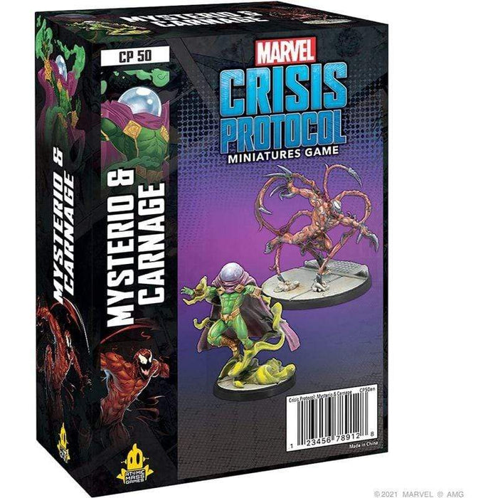 Marvel Crisis Protocol Miniatures Game -  Mysterio & Carnage