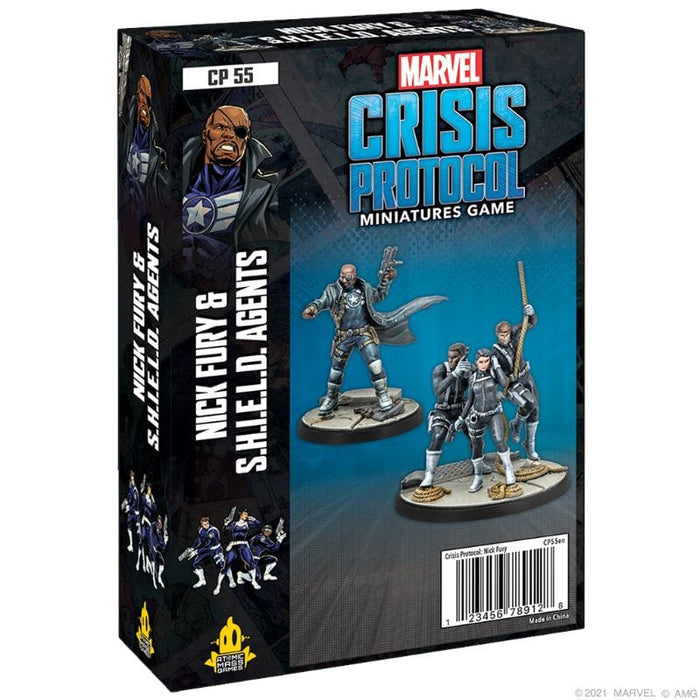 Marvel Crisis Protocol Miniatures Game - Nick Fury Jr & SHIELD Agents