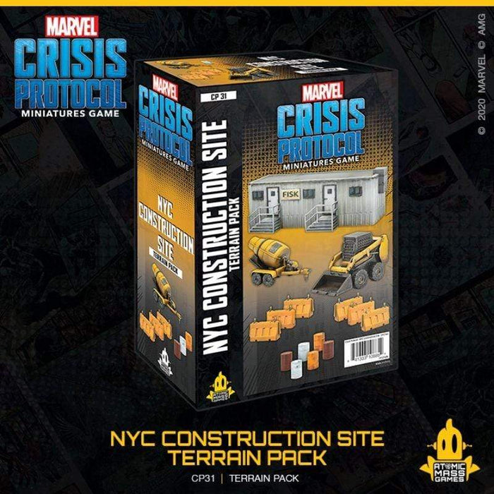Marvel Crisis Protocol Miniatures Game - NYC Construction Site Terrain Pack