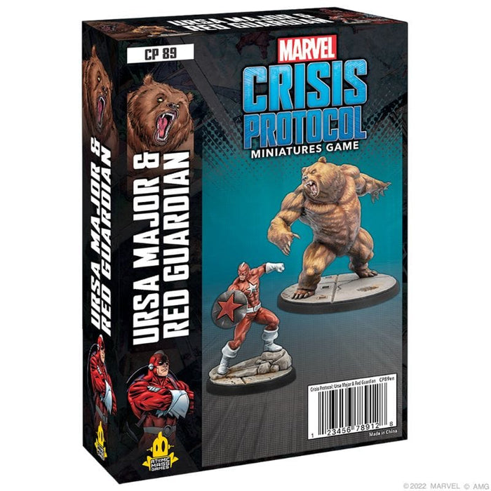 Marvel Crisis Protocol Miniatures Game - Ursa Major & Red Guardian