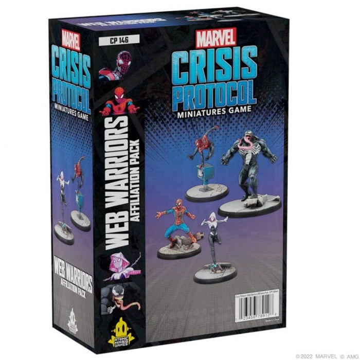Marvel Crisis Protocol Miniatures Game - Web Warriors Affiliation