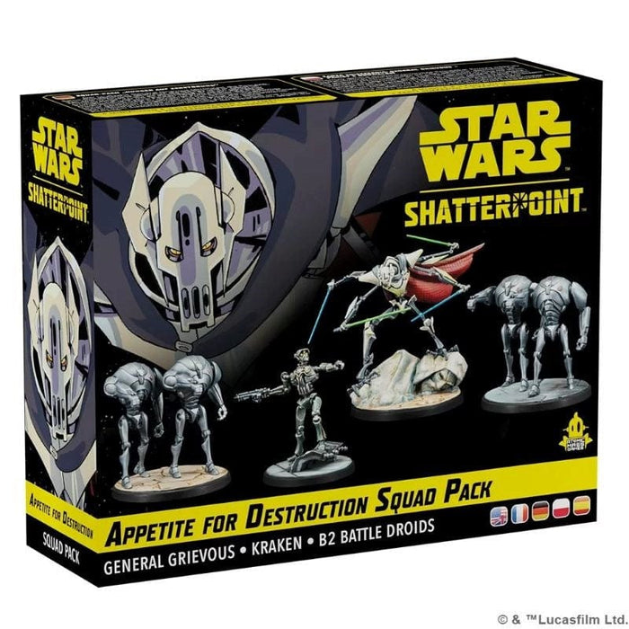 Star Wars Shatterpoint - Appetite for Destruction Squad Pack - General Grievous